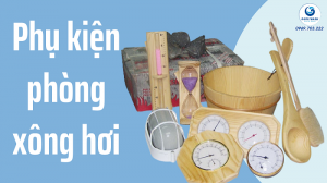 phụ kiện phòng xông hơi